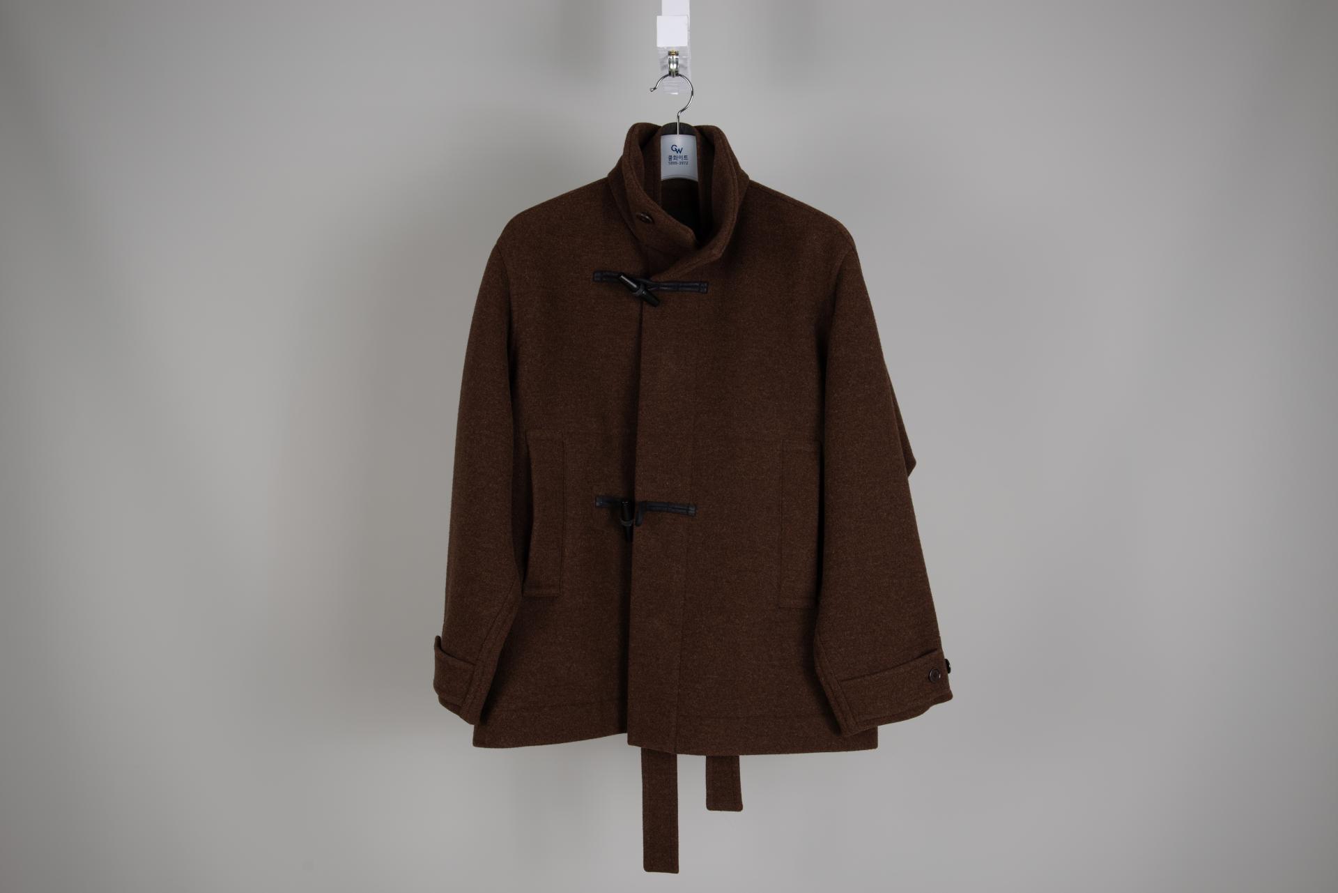 의류클리닝 이미지: [LEMAIRE 르메르] 바쓰로브 울 더플 코트