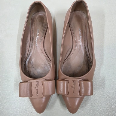 슈즈리페어ㅣ클리닝 이미지: [FERRAGAMO 페레가모 ] 비바 신발 염색