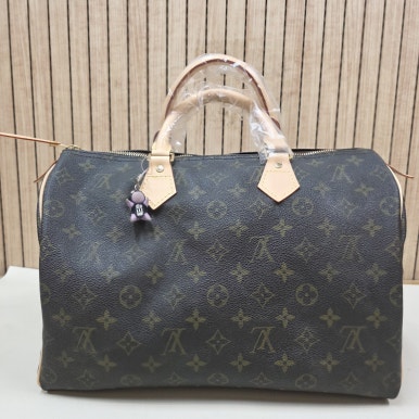 가방리페어ㅣ클리닝 사례 이미지: [Louis vuitton 루이비통] 스피드 카우하이드 가죽 교체 
